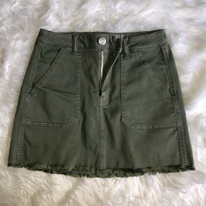 Adorable green Jean skirt from American Eagle